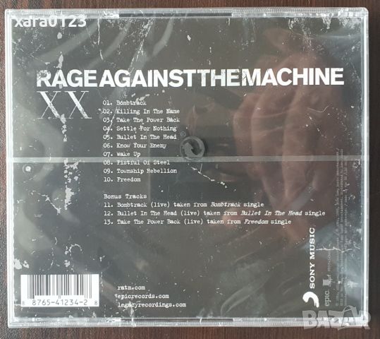 Rage Against The Machine – Rage Against The Machine XX, снимка 2 - CD дискове - 45747693