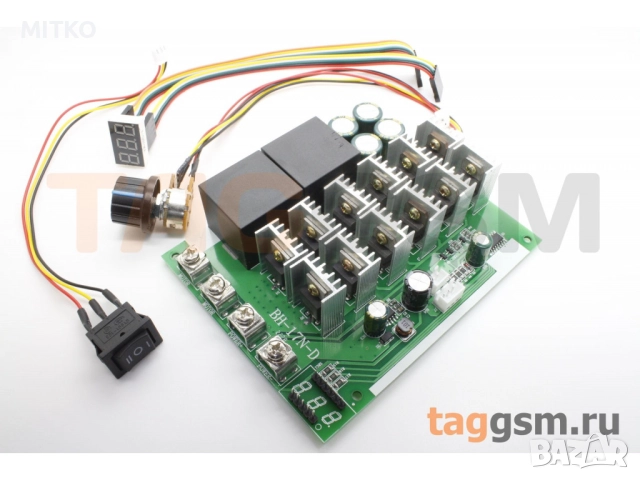 регулатор DC 12-48V до 60A с реверс и дисплей