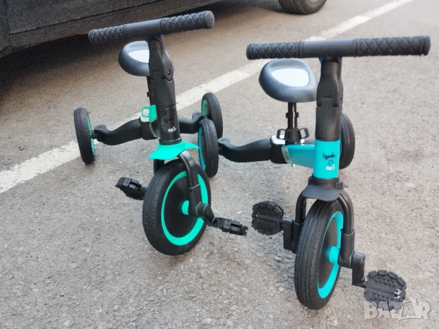 2 Бр. Мултифункционални Баланс Колела KNIGHT 4в1, снимка 4 - Детски велосипеди, триколки и коли - 50984273