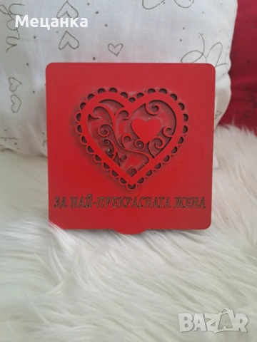 Дървена кутийка за бижута, снимка 2 - Други - 53557349