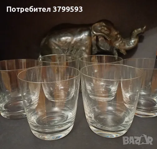 6 кристални чаши Rosenthal за водка/уиски, снимка 8 - Чаши - 48901573