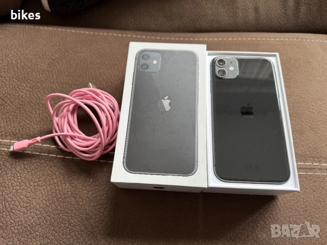 iPhone 11 black 64gb КАТО ЧИСТО НОВ 130€, снимка 7 - Apple iPhone - 53925040