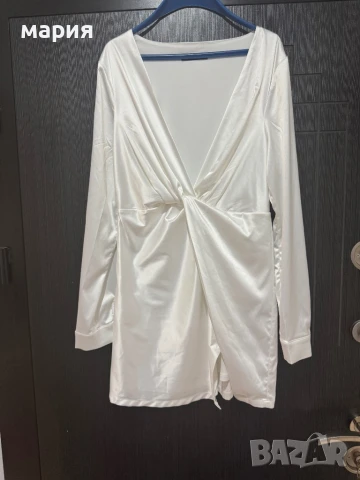 Нова сатенирана рокля Zara , снимка 7 - Рокли - 51110110