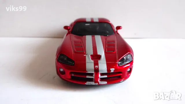 Bburago Dodge Viper SRT-10 - Мащаб 1:32, снимка 7 - Колекции - 47812652