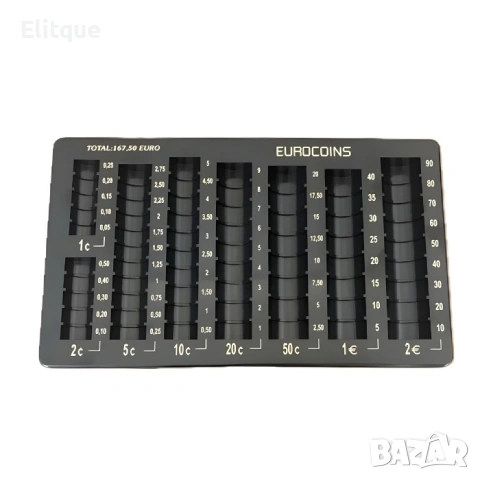 ПРОМО Оферта Детектор за фалшиви банкноти + монетник за евроцентове, снимка 2 - Друга електроника - 53252784