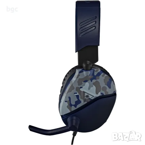 НОВИ Слушалки Gaming Turtle Beach Recon 70, Multiplatforms, Jack 3.5 мм, Camo Blue, снимка 7 - Слушалки и портативни колонки - 49469558