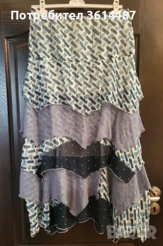 Пола от коприна и воал