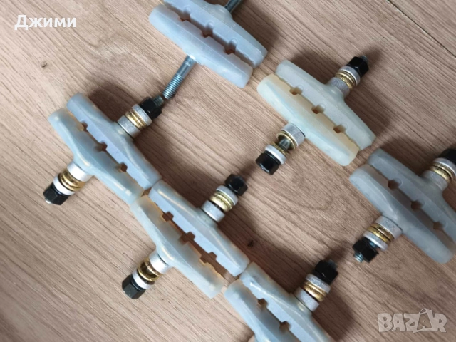 6 чифта за 10лв Калодки / накладки гумички за V-brake или U brake спирачки колело велосипед, снимка 2 - Части за велосипеди - 51923348