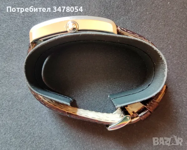 Часовник EMPORIO ARMANI AR-1605 КАФЯВА КОЖА (Като нов), снимка 2 - Мъжки - 46929862