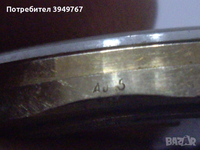 Позлатен часовник., снимка 4 - Мъжки - 52631724