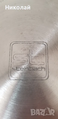 професионален стоманен тиган Stainbach, снимка 12 - Съдове за готвене - 51015262