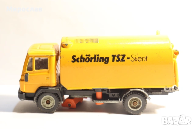1/55 ?? SIKU MERCEDES BENZ КАМИОН ИГРАЧКА КОЛИЧКА МОДЕЛ КОМУНАЛНИ ДЕЙНОСТИ, снимка 2 - Колекции - 53163927