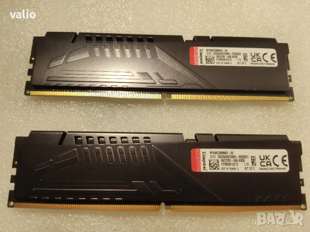 Кит 32GB (2x16GB) Kingston Fury DDR5 - KF548C38BBK2-32, снимка 2 - RAM памет - 48801185