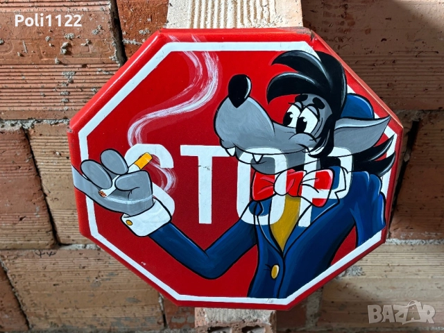 Емайлирана табела/Картина, снимка 2 - Антикварни и старинни предмети - 51750257