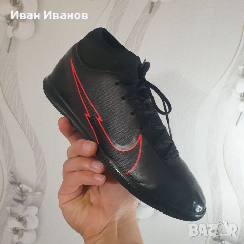 футболни обувки за зала /стоножки Nike Mercurial Superfly 7 Club Ic M номер 42,5-43, снимка 11 - Футбол - 39711634