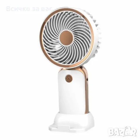Стилен мини вентилатор с USB зареждане, снимка 3 - Вентилатори - 50395987
