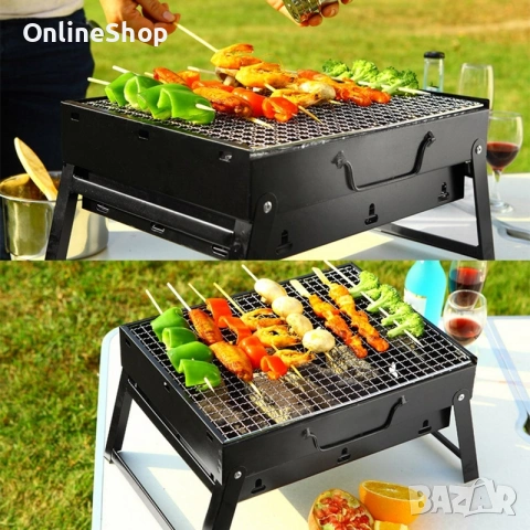 Преносима скара за въглища