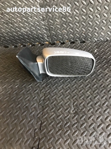 Дясно странично огледало на врата сребристо за KIA Sorento 2.5 (2003–2007) 015754