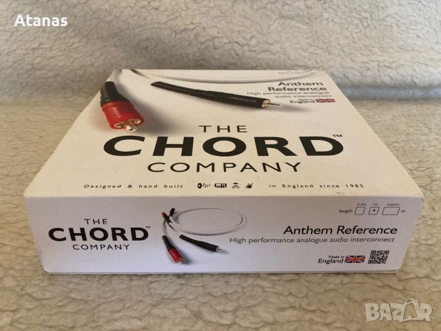 Chord Anthem Reference RCA-RCA, снимка 2 - Други - 46446372