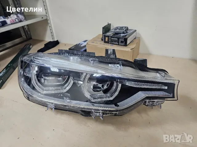 Десен фар BMW F30 Adaptive LED desen far бмв ф30 адаптив лед, снимка 3 - Части - 50292655