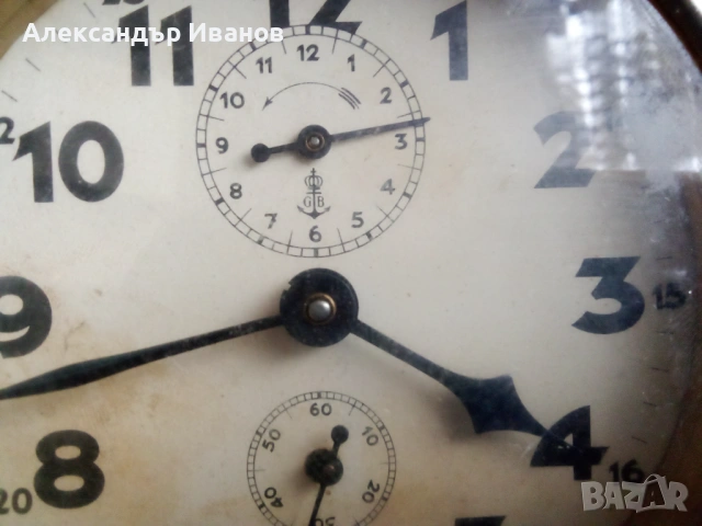 Стар германски часовник,будилник GB Gustav Becker, снимка 3 - Антикварни и старинни предмети - 53209226
