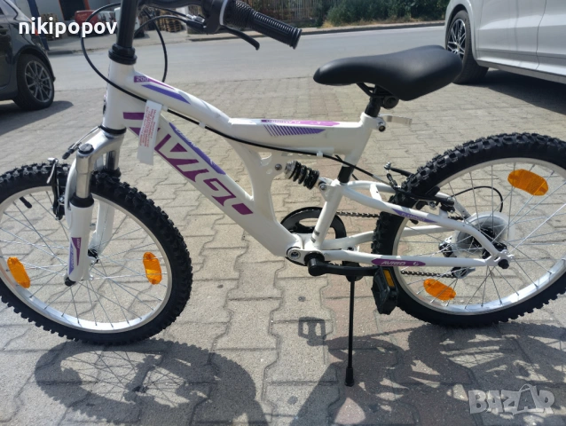 SPRINT Велосипед 20" AVIGO Flamingo бял, снимка 9 - Велосипеди - 53838853