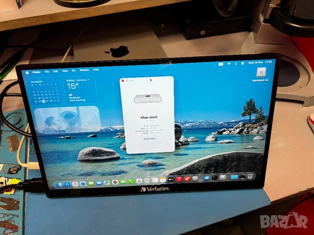 Verbatim PMT  14 " Мулти Тъч 10 точков преносим монитор  Full HD 1080p