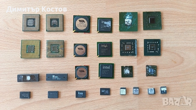 Продавам лот процесори и чипове за електронна скрап