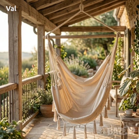 Люлка - хамак в Бразилски Бохо стил - стилен и модерен дизайн, снимка 3 - Други стоки за дома - 53842864