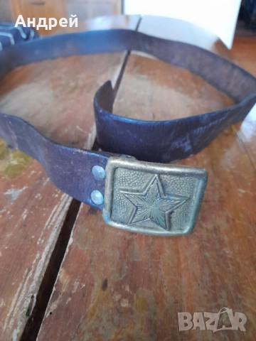 Стар Военен колан #16, снимка 2 - Антикварни и старинни предмети - 53950117