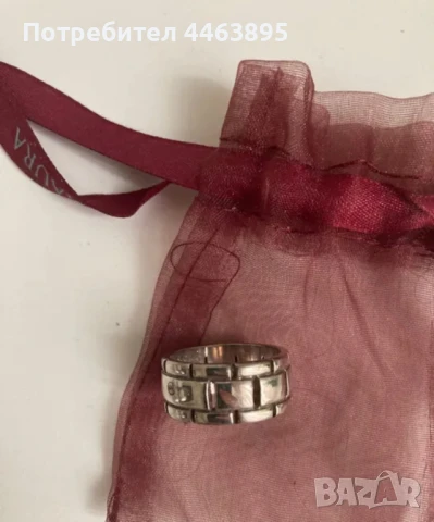 сребърен пръстен нов за 25 лева