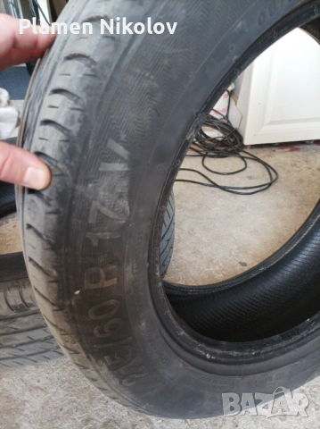 Летни гуми 2 бр 215 60 17, снимка 2 - Гуми и джанти - 54208395