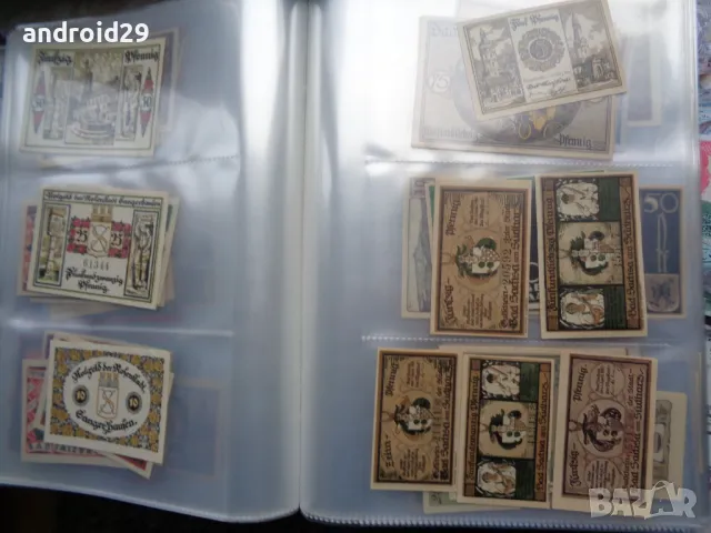 Банкноти Германия 1915 - 1921г (Germany emergency banknotes) Notgeld, снимка 9 - Нумизматика и бонистика - 26534409