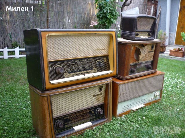 Стари лампови радиоприемника, снимка 3 - Радиокасетофони, транзистори - 45009787