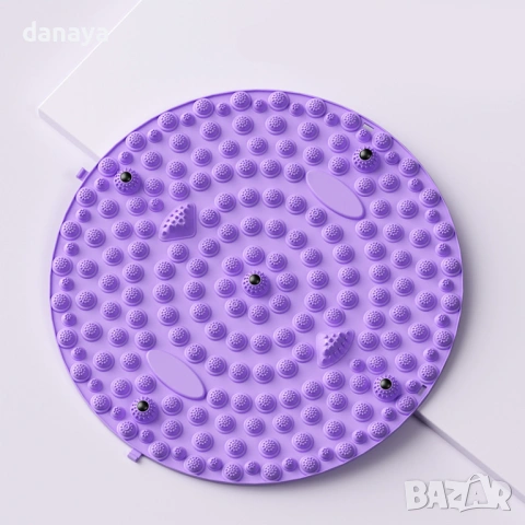 6474 Масажор за крака против умора, масажна подложка за рефлексология на стъпалата, 52 см, снимка 5 - Масажори - 53705623