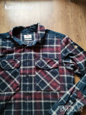 Fjallraven Övik Twill Shirt - дебела връхна риза ХЛ, снимка 4 - Ризи - 52042473
