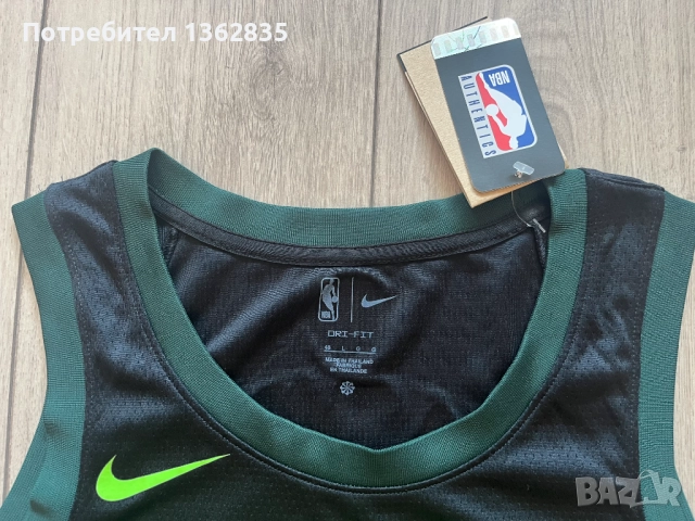 оригинален потник Nike NBA BOSTON CELTICS Jayson Tatum размер L от САЩ, снимка 5 - Фен артикули - 51603368