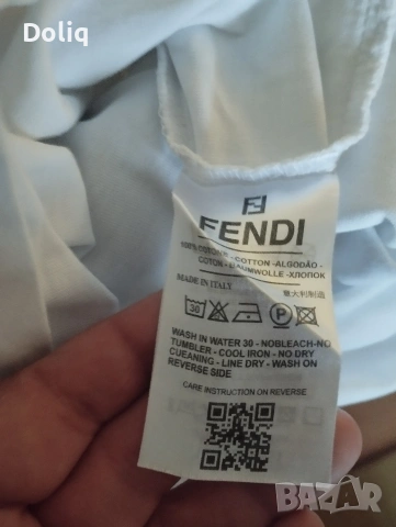 Fendi-дамска тениска,оригинал, снимка 7 - Тениски - 54287819