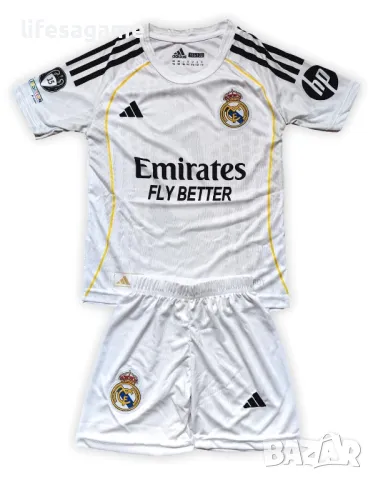 Детско - юношески футболен екип Реал Мадрид Белингам Real Madrid Bellingham , снимка 2 - Детски комплекти - 50266381