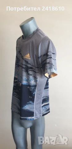Adidas Tennis Court Sascha Zverev  Clima Lite Mens Size М ОРИГИНАЛ! 2бр. Мъжки Тениски!, снимка 8 - Тениски - 50948184
