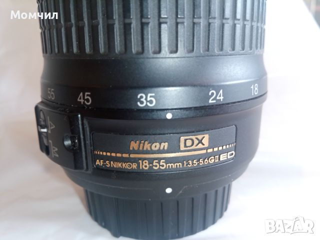 Китов обектив Nikkor AF-S DX 18-55 mm, снимка 4 - Обективи и филтри - 46187357