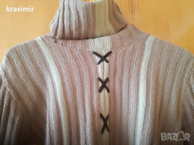 Нов пуловер-поло за момче, ръст 165-170 см, снимка 2 - Детски пуловери и жилетки - 53168806