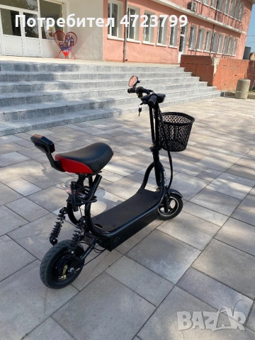 Електрически мини скутер, снимка 2 - Велосипеди - 53709738