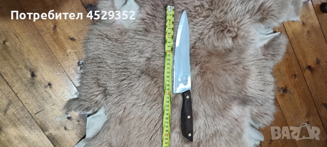 Стар нож на шеф готвач, снимка 3 - Други ценни предмети - 53937800