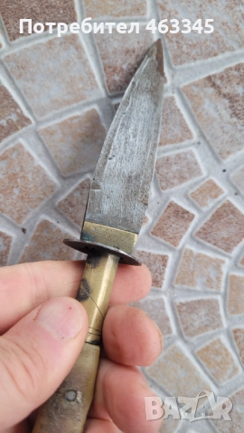 Нож, кама, кинжал. Персийска кама от 19-ти век, снимка 9 - Антикварни и старинни предмети - 52866809