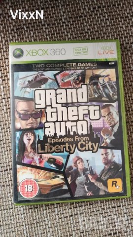 Grand theft auto episodes from liberty city xbox 360, снимка 1