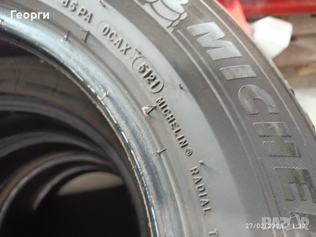 4бр.летни гуми 205/65/15 Michelin, снимка 6 - Гуми и джанти - 53663831