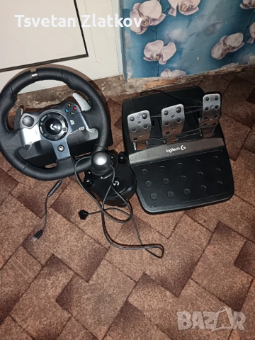 Волан с педали и шифтър