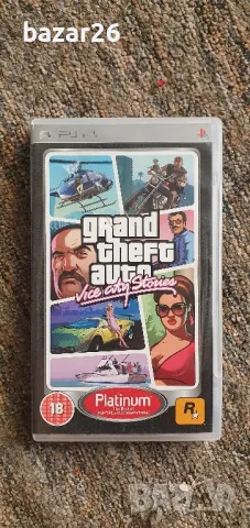 Playstation portable psp Grand theft auto GTA vice city stories , снимка 1 - PlayStation конзоли - 46865221