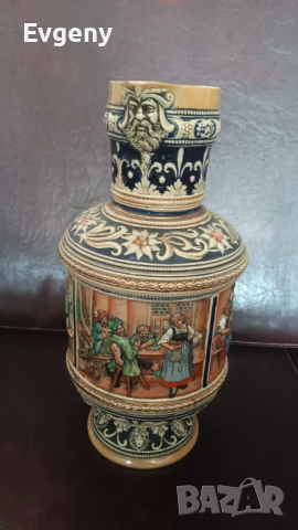 Декантер, немски , снимка 2 - Антикварни и старинни предмети - 52788466